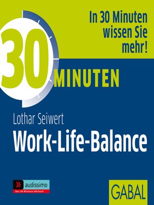 cover image of 30 Minuten Work-Life-Balance